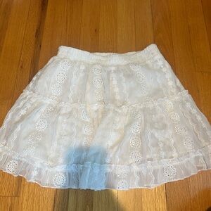 White forever 21 skirt
